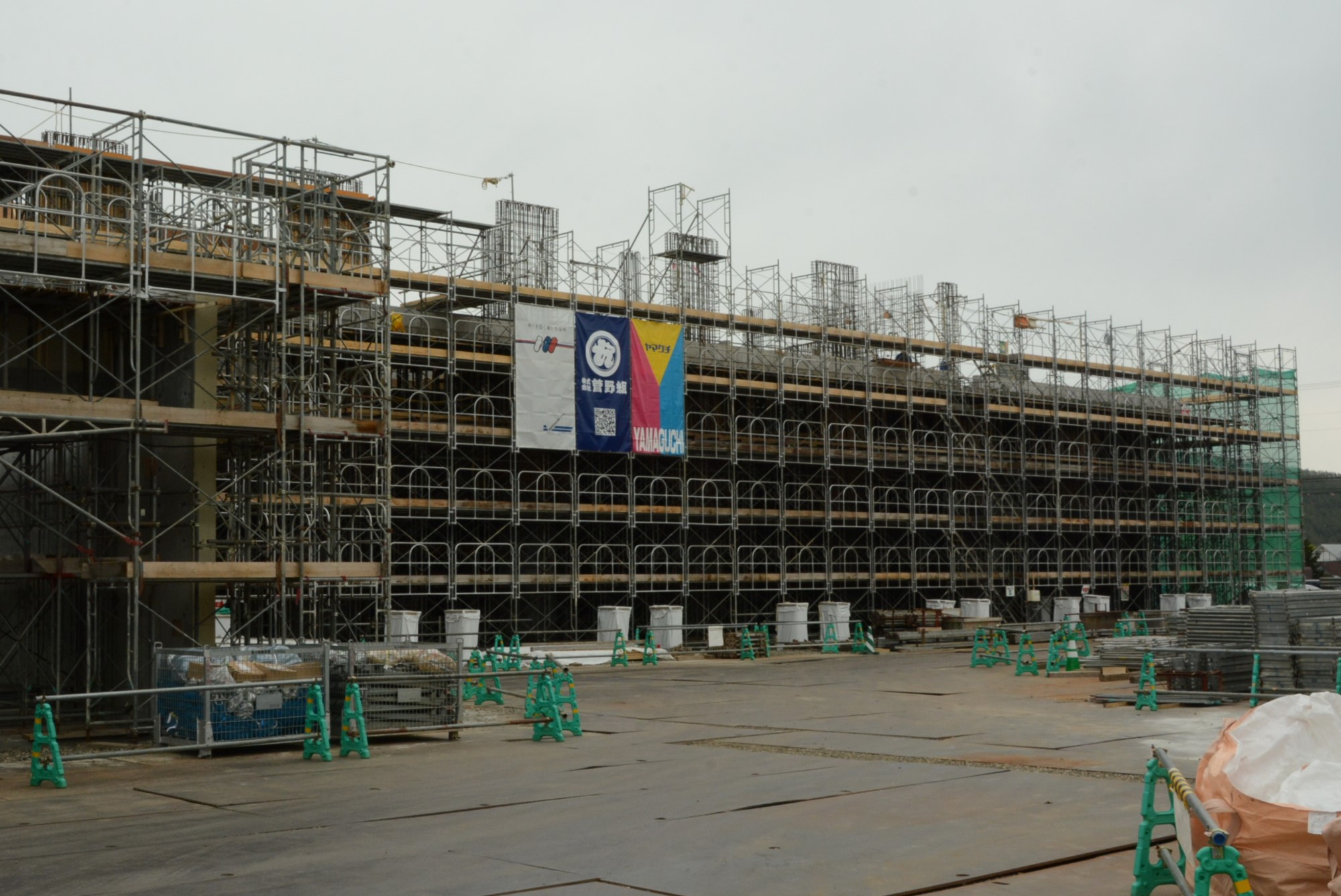 新庁舎建設工事進捗状況
