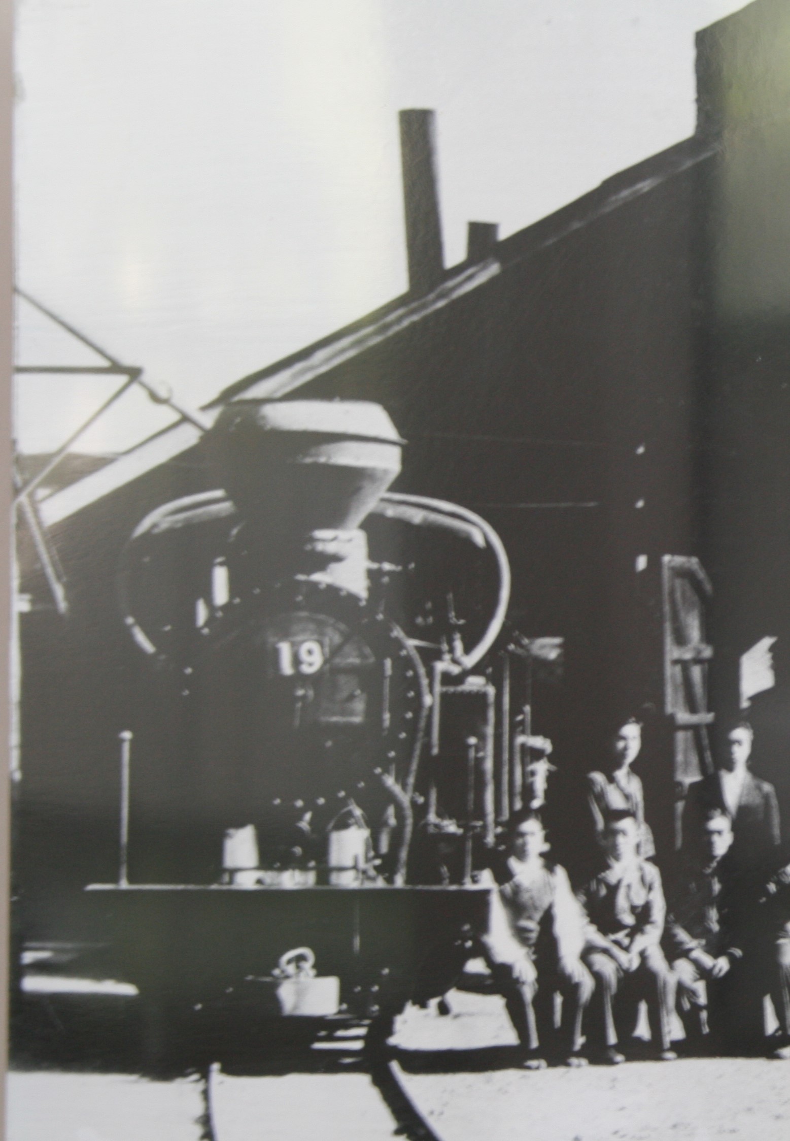 武利意森林鉄道時代の「雨宮19号」