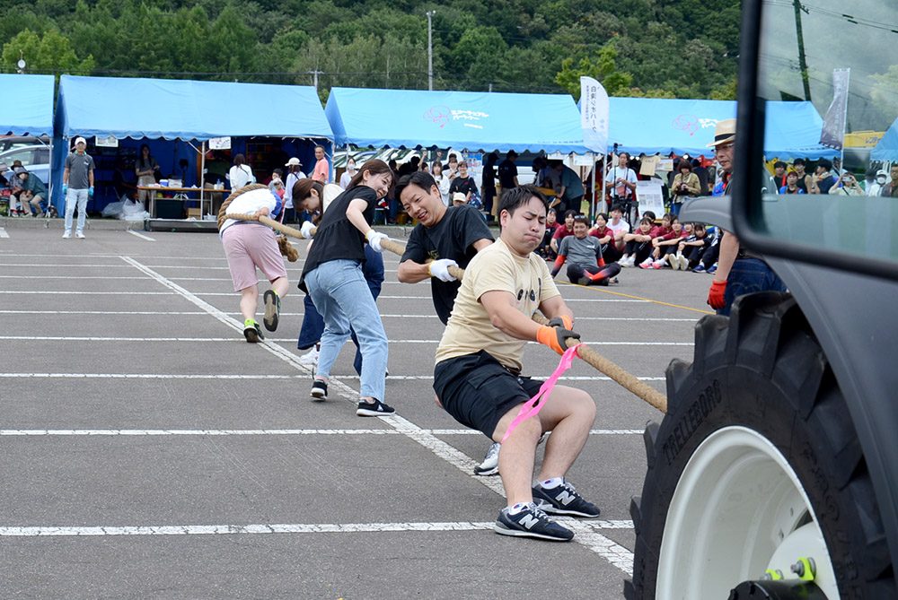 トラクター引き競技優勝チーム「モーリーファンタジー」