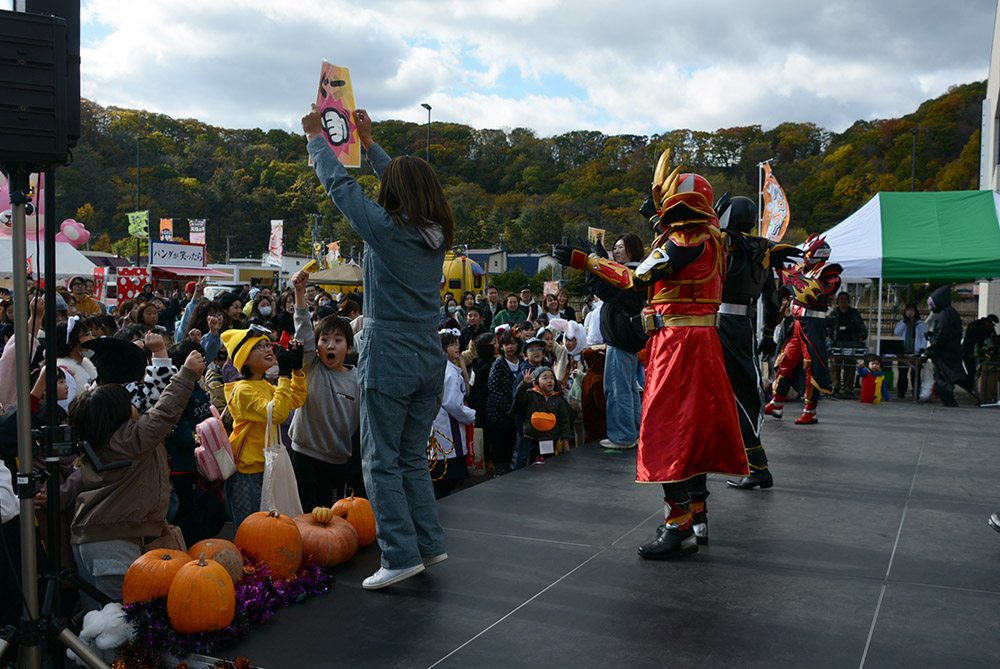 太陽戦士エンガイザーとのじゃんけん大会