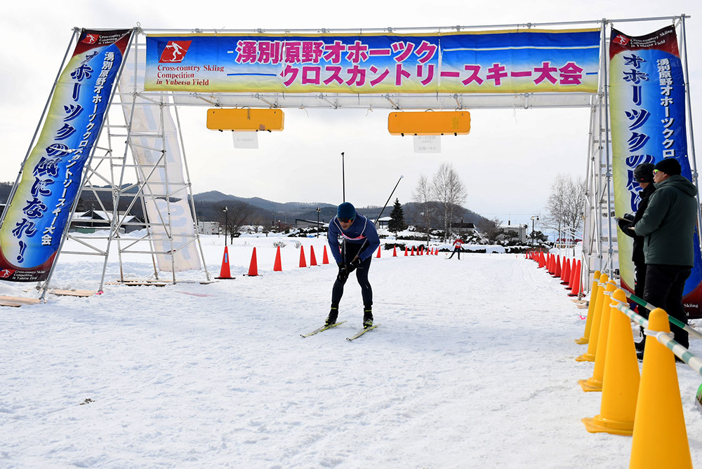 ２４キロコースで大会３連覇を果たした木村大志さん